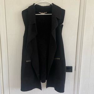 Soft Surroundings fluffy vest sweater size XL